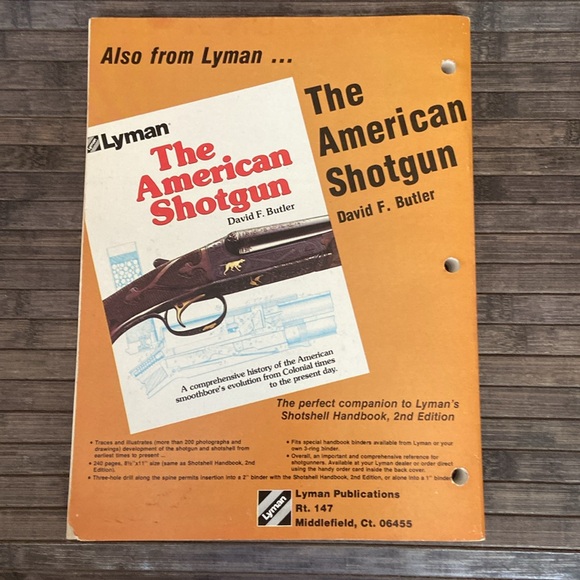 Vintage 1976 Lyman Shotshell Handbook 2nd Edition - Picture 2 of 6
